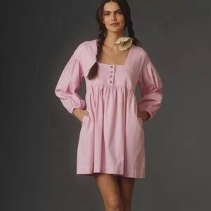 Anthropologie pink mini dress - size 2x